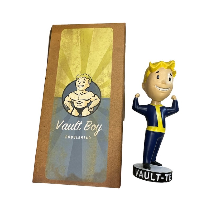 VAULT BOY STRENGHT FIGURE UFFICIALE BETHESDA DA 19,5 CM