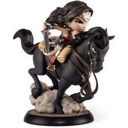 QUANTUM MECHANIX FIGURE MAX WONDER WOMAN CON CAVALLO 8 CM Q-FIG