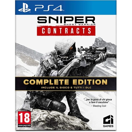 SNIPER GHOST WARRIOR CONTRACTS COMPLETE EDITION PER PS4 USATO