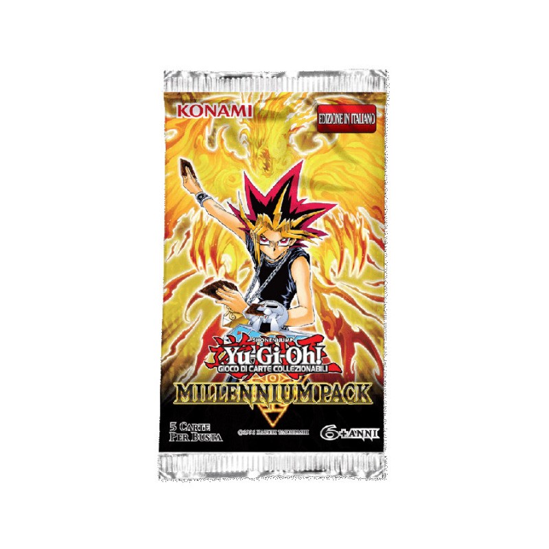 BUSTINA MILLENIUM PACK DI YU-GI-OH IN ITALIANO