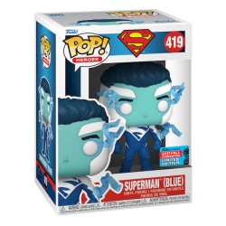 SUPERMAN BLUE FUNKO POP 419...