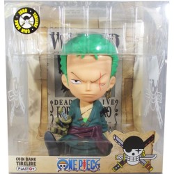 SALVADANAIO RORONOA ZORO DI ONE PIECE PLASTOY