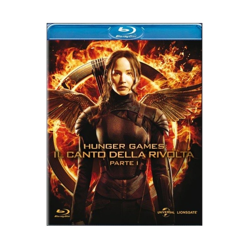 HUNGER GAMES IL CANTO DELLA RIVOLTA PARTE 1 BLU RAY