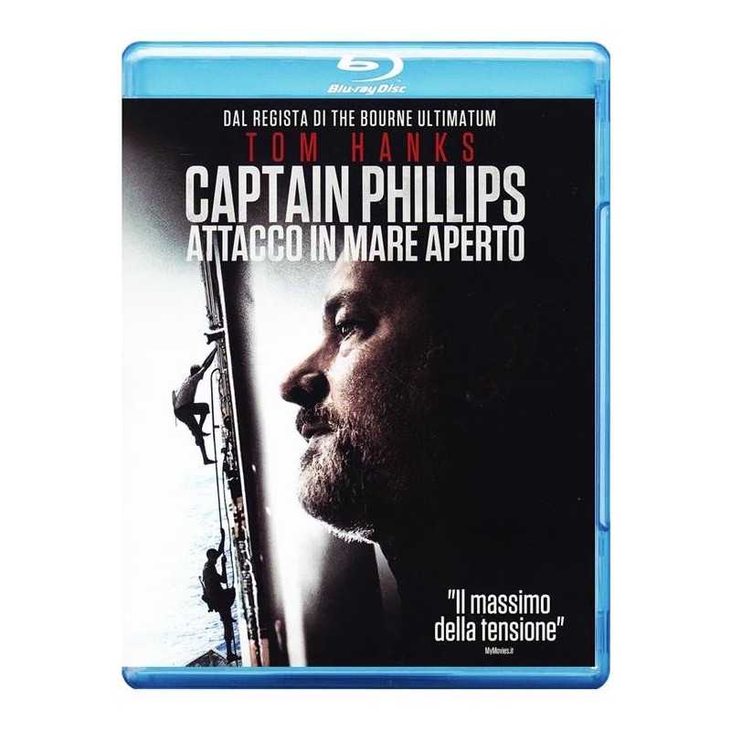 CAPTAIN PHILLIPS ATTACCO IN MARE APERTO BLU-RAY