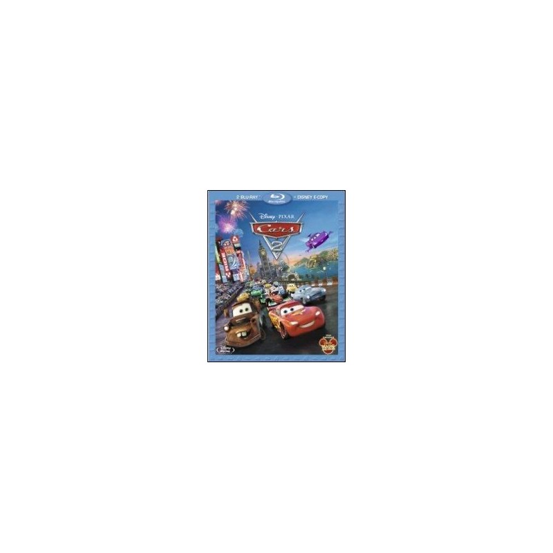 DISNEY PIXAR CARS 2 BLU-RAY USATO