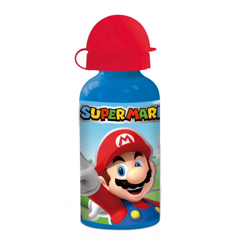 BORRACCIA SUPER MARIO IN ALLUMINIO 400 ML