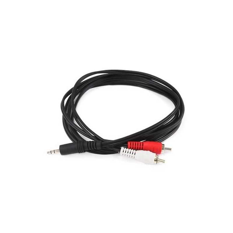 CAVETTO AUDIO DA RCA BIANCO/ROSSO A JACK 3,5MM