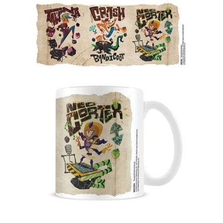 TAZZA CRASH BANDICOOT 4 NUOVO