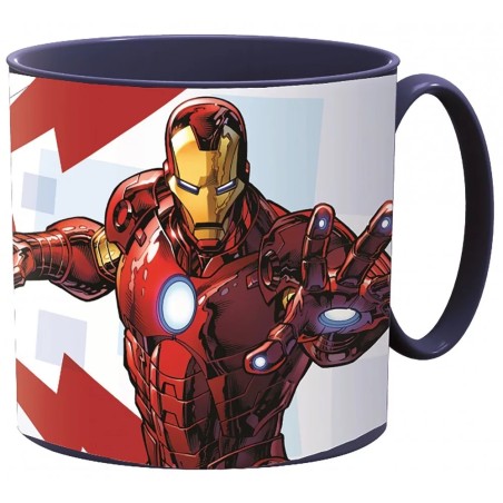 TAZZA IRON MAN & CAPTAIN AMERICA AVENGERS IN PLASTICA 265 ML