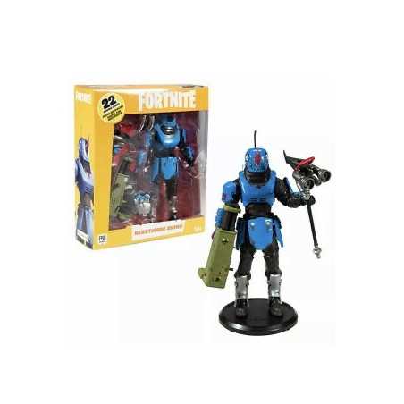 BEASTMODE RHINO ACTION FIGURE DI FORTNITE DA 18 CM