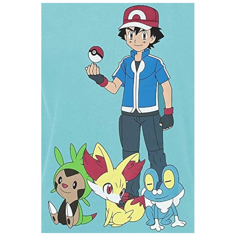 T-SHIRT POKEMON ASH PRODOTTO UFFICIALE TAGLIA M