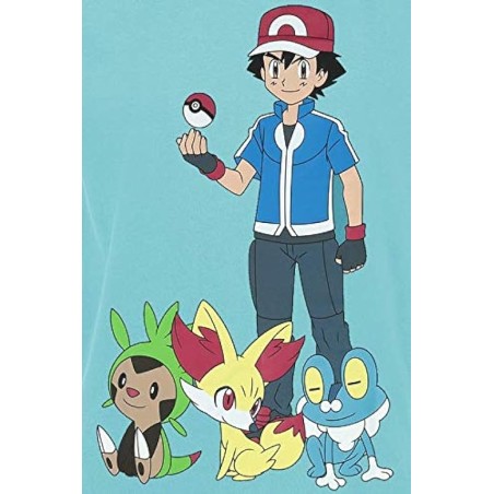 T-SHIRT POKEMON ASH PRODOTTO UFFICIALE TAGLIA M