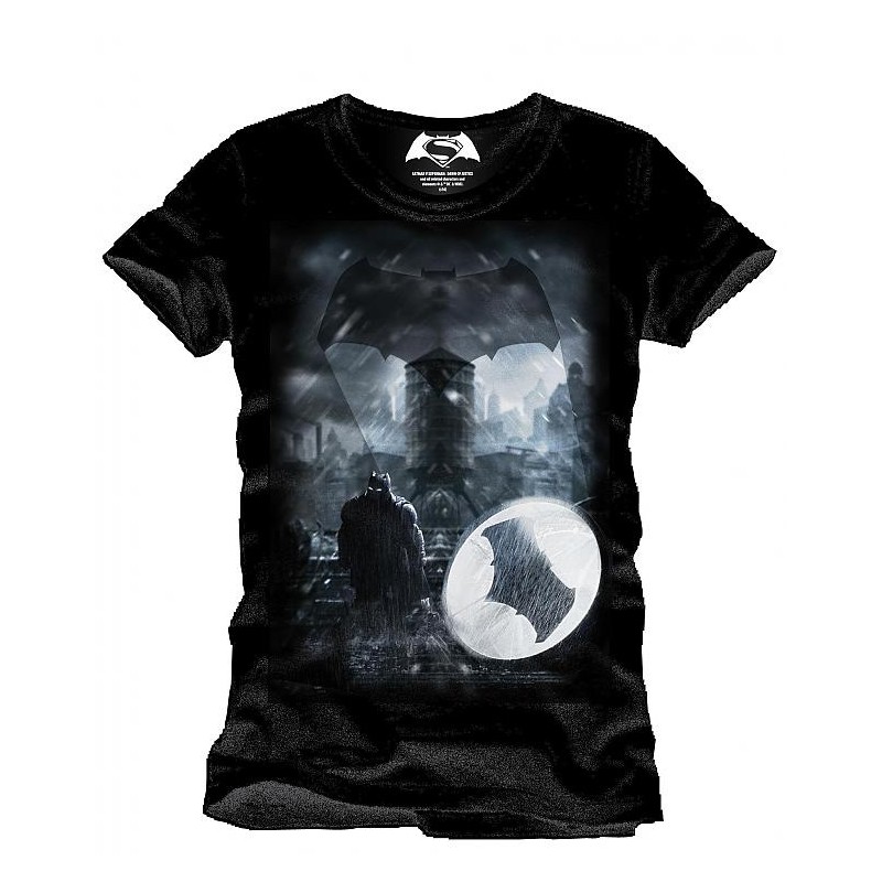 T-SHIRT BATMAN VS SUPERMAN DAWN OF JUSTICE PRODOTTO UFFICIALE TAGLIA M