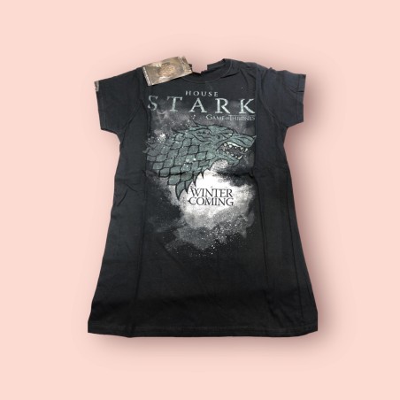 T-SHIRT GAME OF THRONES STARK TAGLIA S