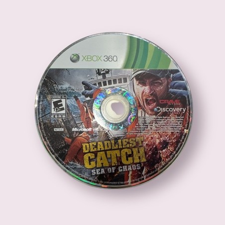 DEADLIEST CATCH PER XBOX 360 USATO SENZA COPERTINA