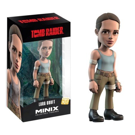 MINIX TOMB RAIDER LARA CROFT VIDEOGAMES FIGURE