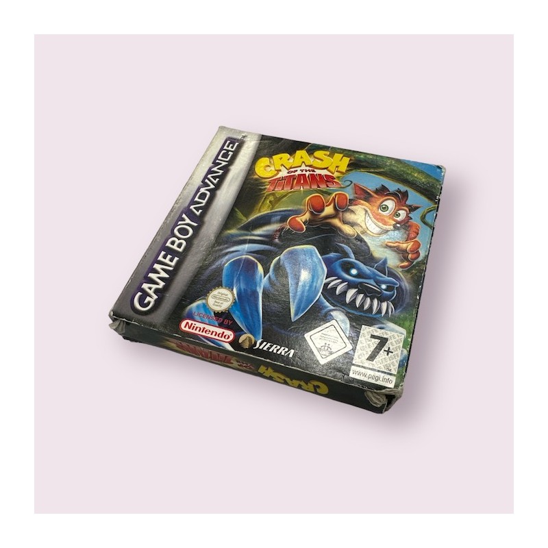 CRASH OF THE TITANS PER GAMEBOY ADVANCE USATO