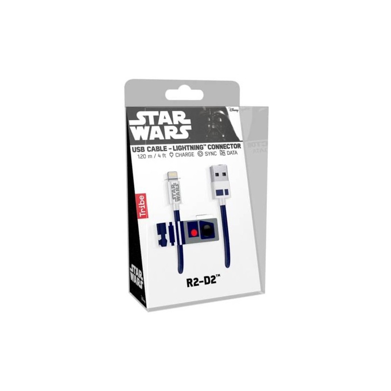 CAVO USB LIGHTNING PER IPHONE IN VERSIONE R2-D2 DI STAR WARS