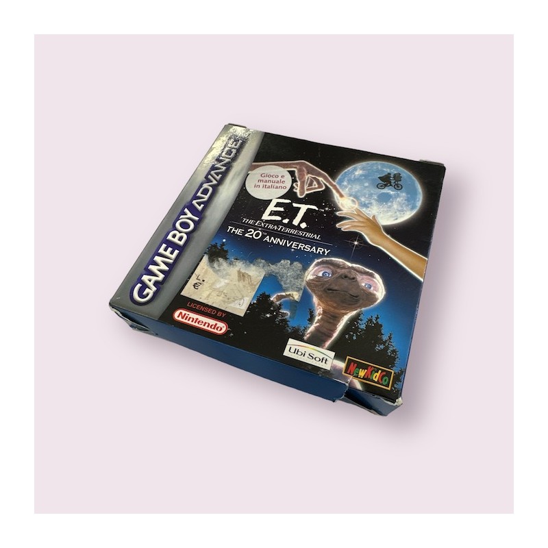 E.T THE EXTRA-TERRESTRIAL THE 20 ANNIVERSARY PER GAMEBOY ADVANCE USATO