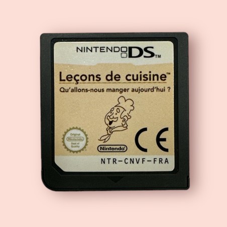 LEÇONS DE CUISINE QU'ALLONS-NOUS MANGER AUJOURD'HUI PER NINTENDO DS USATO