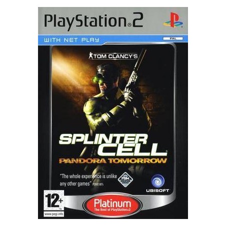 TOM CLANCY'S SPLINTER CELL PANDORA TOMORROW PER PS2 NUOVO