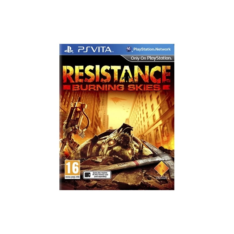 RESISTANCE BURNING SKIES PER PSVITA USATO