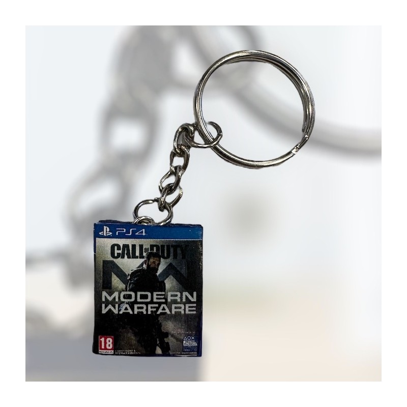 PORTACHIAVE REPLICA CUSTODIA CALL OF DUTY MODERN WARFARE DI PS4