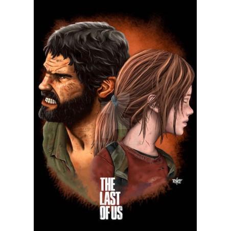 POSTER JOEL E ELLIE DI THE LAST OF US 30x42 CM