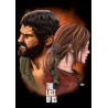 POSTER JOEL E ELLIE DI THE LAST OF US 30x42 CM