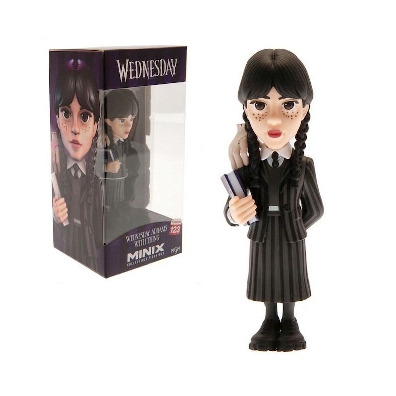 WEDNESDAY ADDAMS WITH THING - MERCOLEDI E MANO MINIX FIGURE