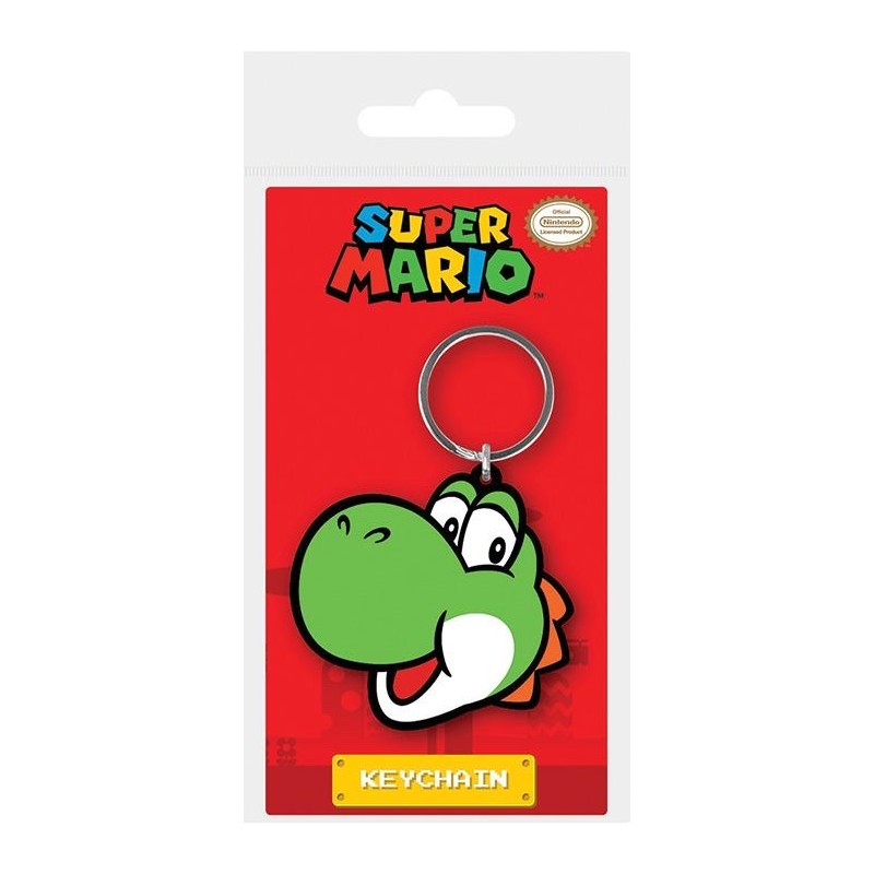 PORTACHIAVE YOSHI DI SUPER MARIO IN GOMMA