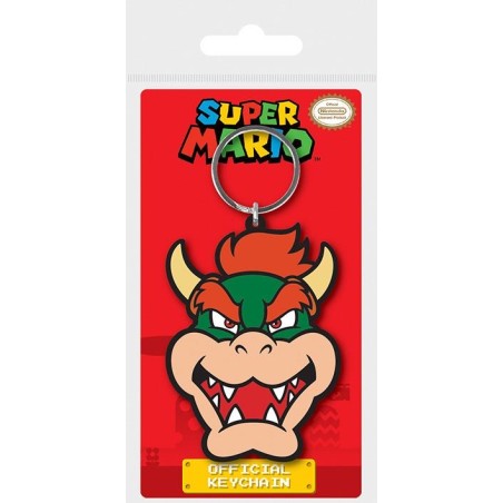 PORTACHIAVE BOWSER DI SUPER MARIO IN GOMMA