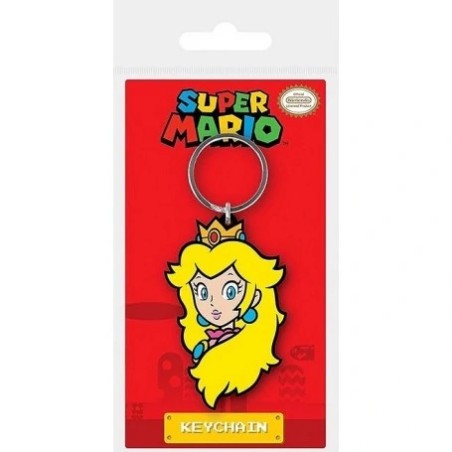 PORTACHIAVE PEACH DI SUPER MARIO BROS IN GOMMA