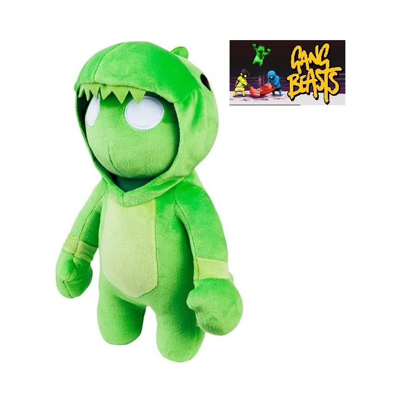 PELUCHE GANG BEASTS STETCHY GREEN KIGU 25CM