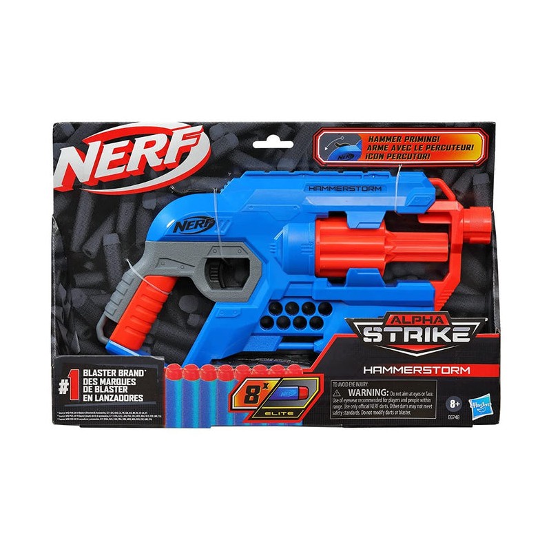 NERF ALPHA STRIKE HAMMERSTORM CON 8 FRECCETTE ELITE