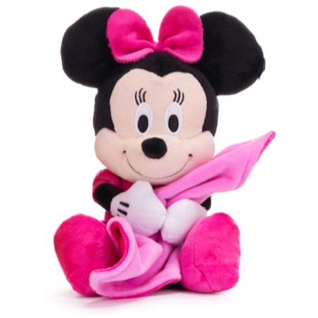 PELUCHE TOPOLINA MINNIE MOUSE CON COPERTINA 31CM