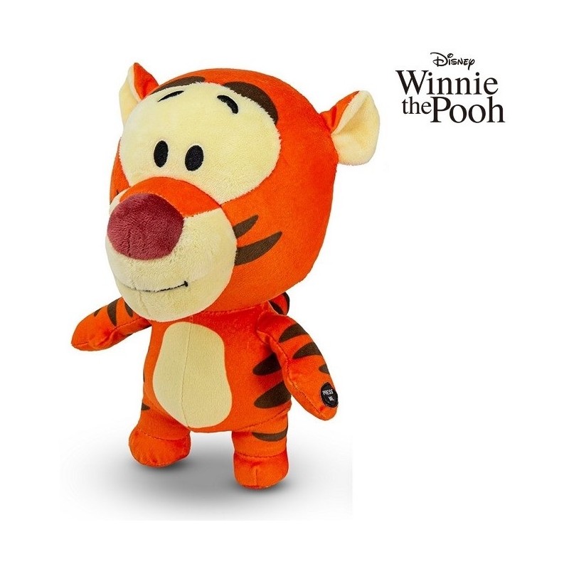 PELUCHE TIGROTTO DI THE WINNIE THE POOH CON SUONO 25CM circa