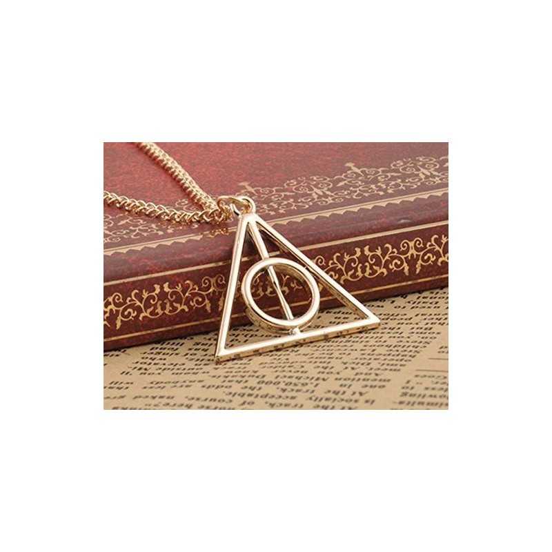 COLLANA HARRY POTTER I DONI DELLA MORTE ORO