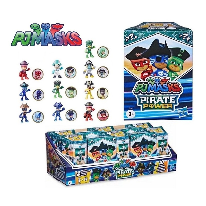 PJ MASKS PIRATE POWER FIGURA DA COLLEZIONE 8CM 1PZ CASUALE