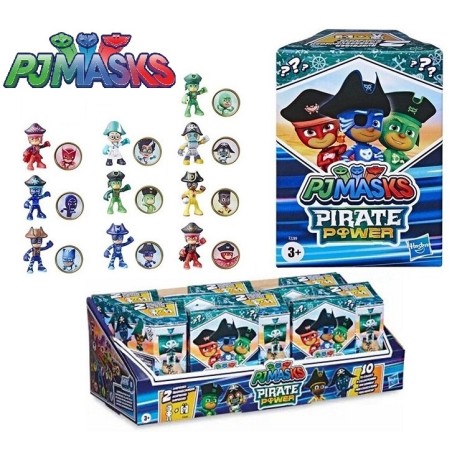 PJ MASKS PIRATE POWER FIGURA DA COLLEZIONE 8CM 1PZ CASUALE