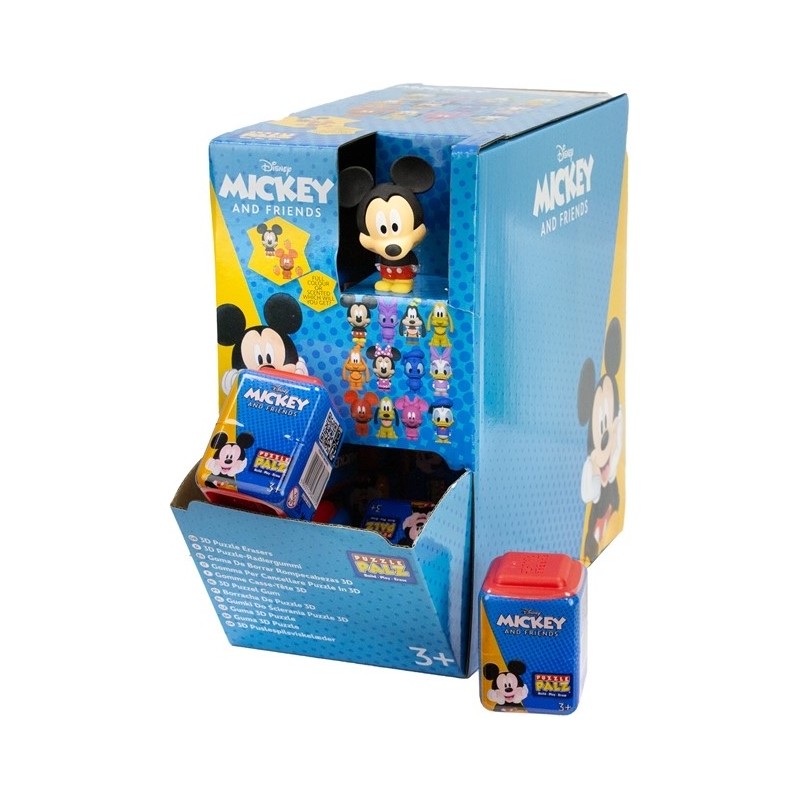 1PZ CASUALE DISNEY MICKEY E AMICI PUZZLE PALZ 3D GOMME