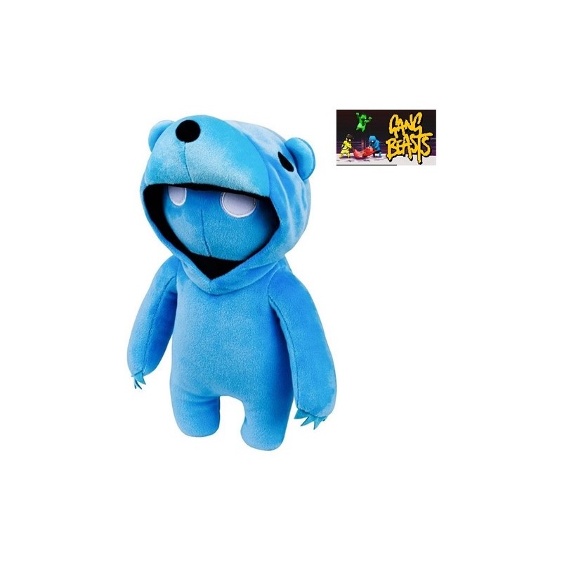 PELUCHE GANG BEASTS STETCHY BLU KIGU 25CM