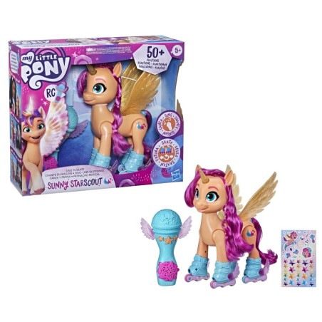 MY LITTLE PONY SUNNY STARSCOUT CANTA E PATTINA