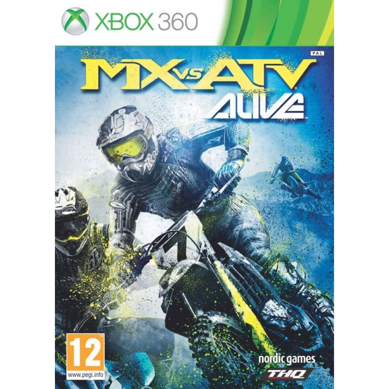 MX VS ATV ALIVE PER XBOX 360 USATO