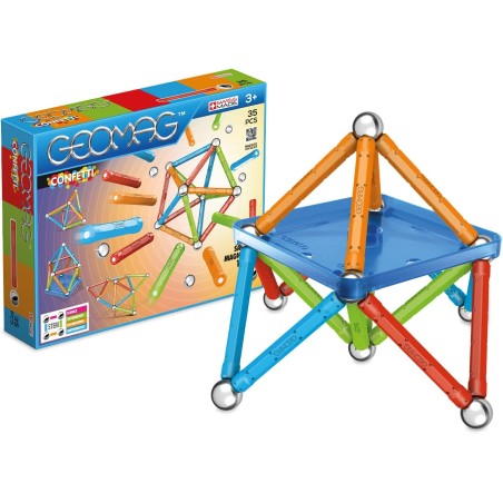 GEOMAG - GIOCO DI COSTRUZIONE SET DA 35 BASTONCINI MAGNETICI