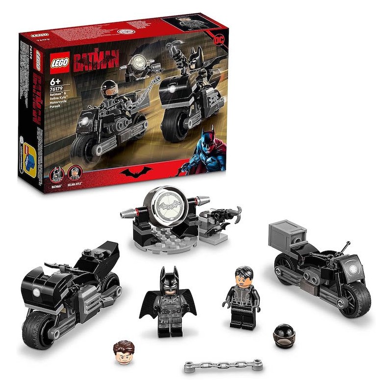 LEGO 76179 SUPER HEROES INSEGUIMENTO SULLA MOTO DI BATMAN E SELINA KYLE